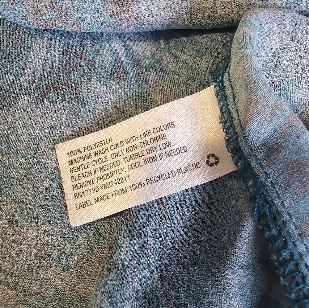 Ava & Viv Blue Tunic Top - Picture 6 of 10